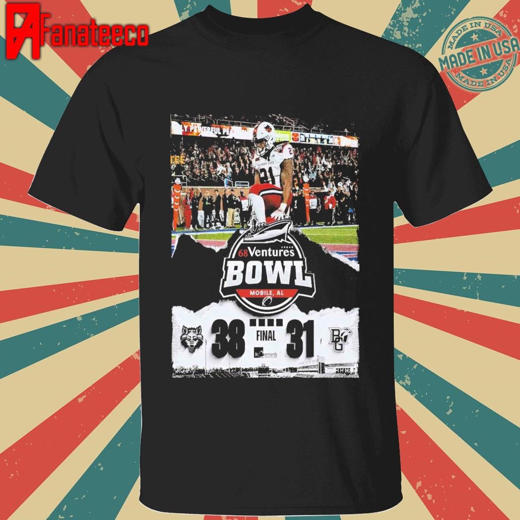 Arkansas State Football 2024 68 Ventures Bowl Champions shirt