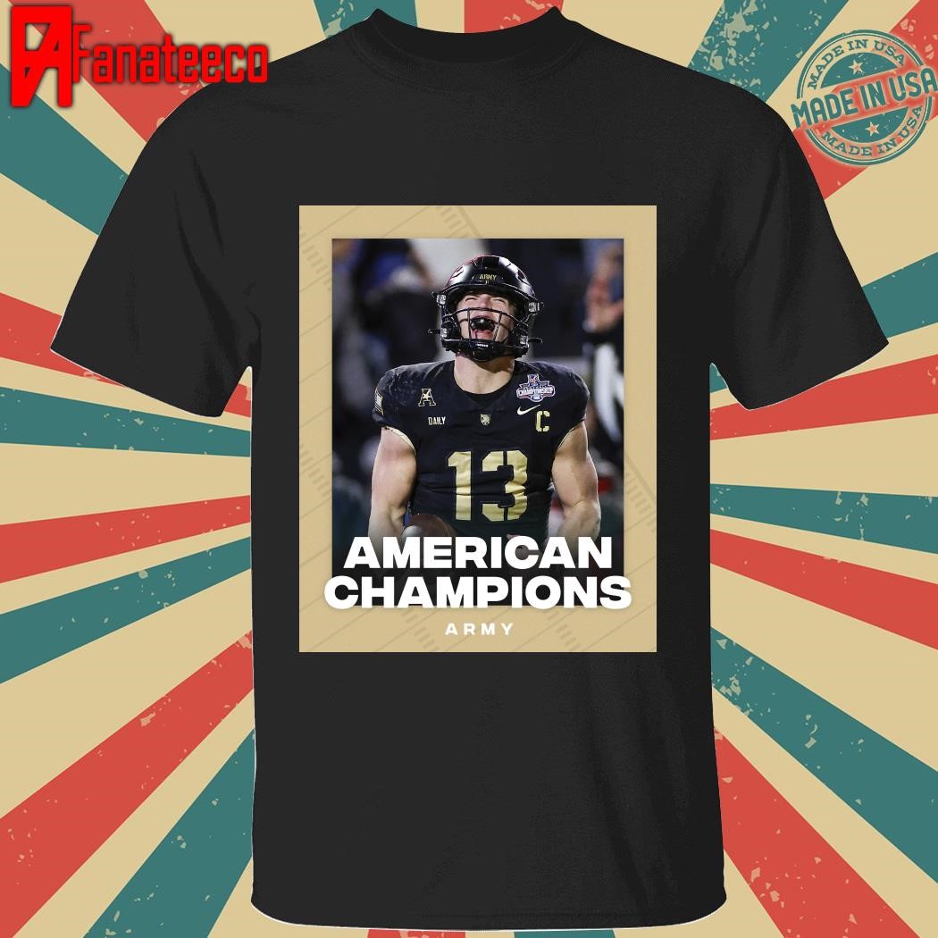 Army defeats tulane to win the American athletic championship shirt