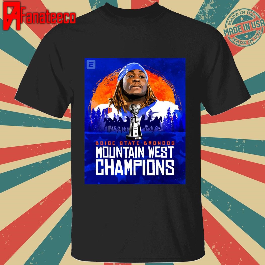 Ashton jeanty and boise state are mountain west champions shirt