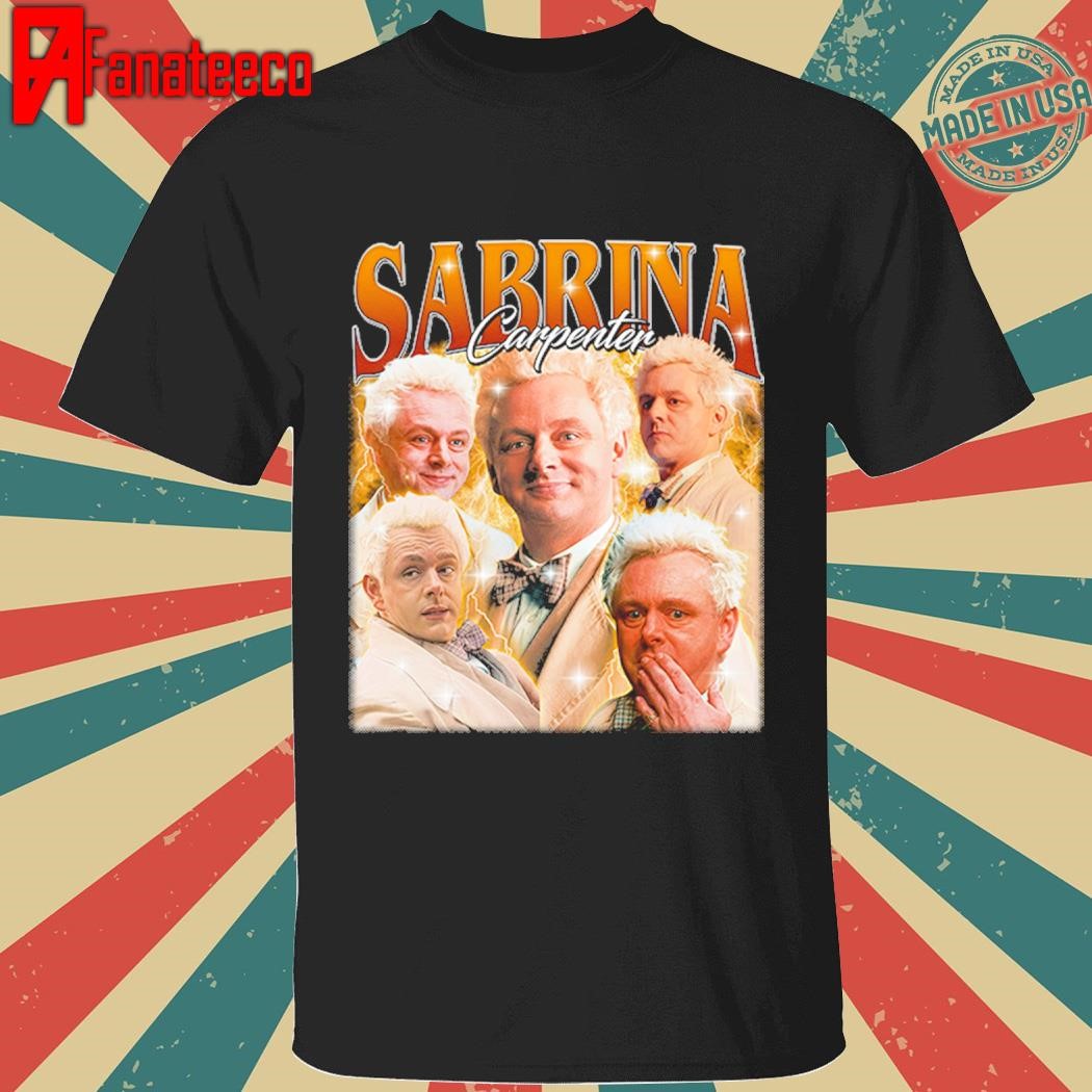 Awesome Sabrina Carpenter Crowley Good Omens, Charli Sabrina Gift for Lesbians, Midwest Princess Tour Shirt