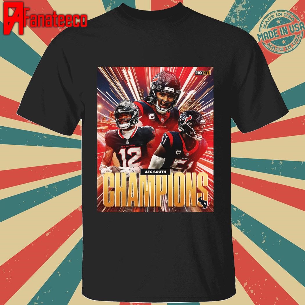 BACK-TO-BACK Houston Texans once again won the AFC South shirt