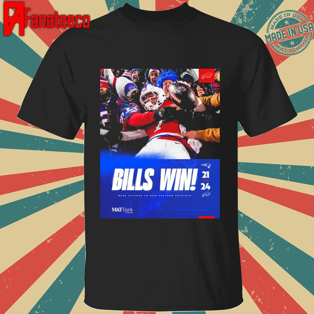 BILLS WIN 21 24 shirt