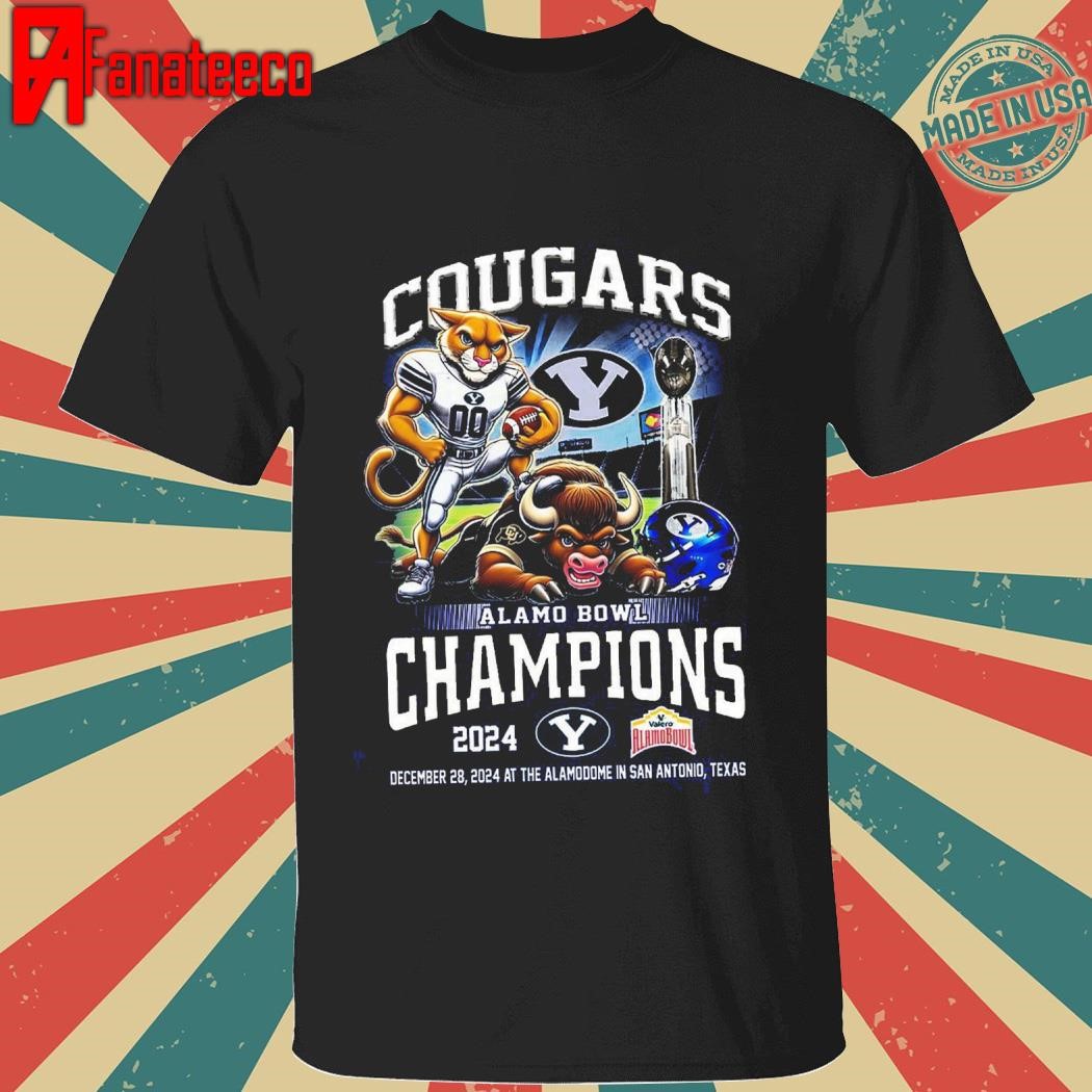 BYU Cougars Let’s Celebrate 2024 Alamo Bowl Champions shirt