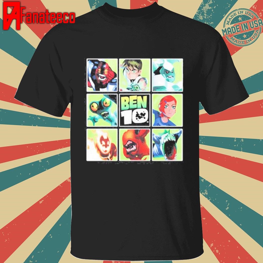 Ben 10 Alien Forms Panels Shirt