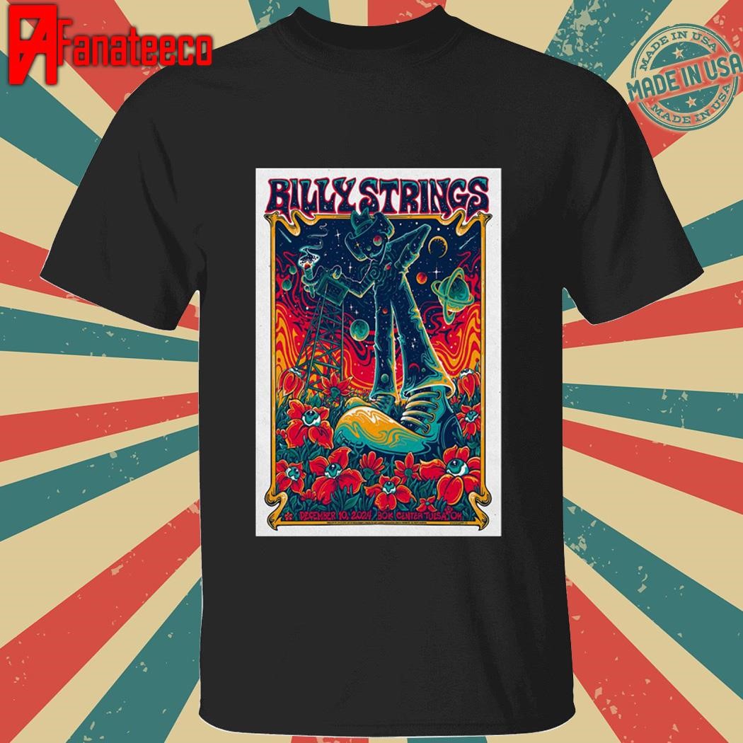 Billy Strings BOK Center On Dec 10 2024 in Tulsa OK Tour shirt