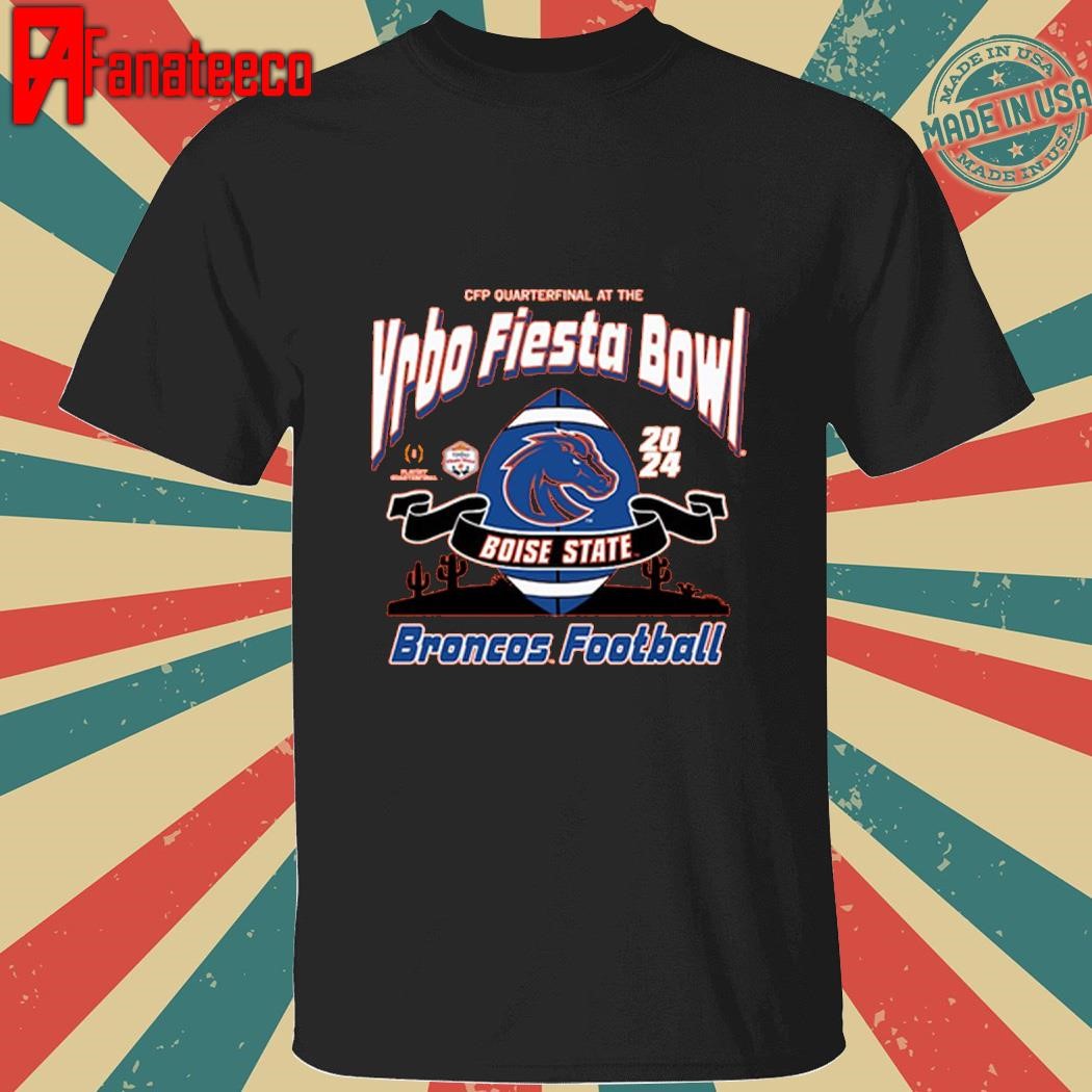 Boise State Broncos Blue 84 College Football Playoff 2024 Fiesta Bowl T-Shirt