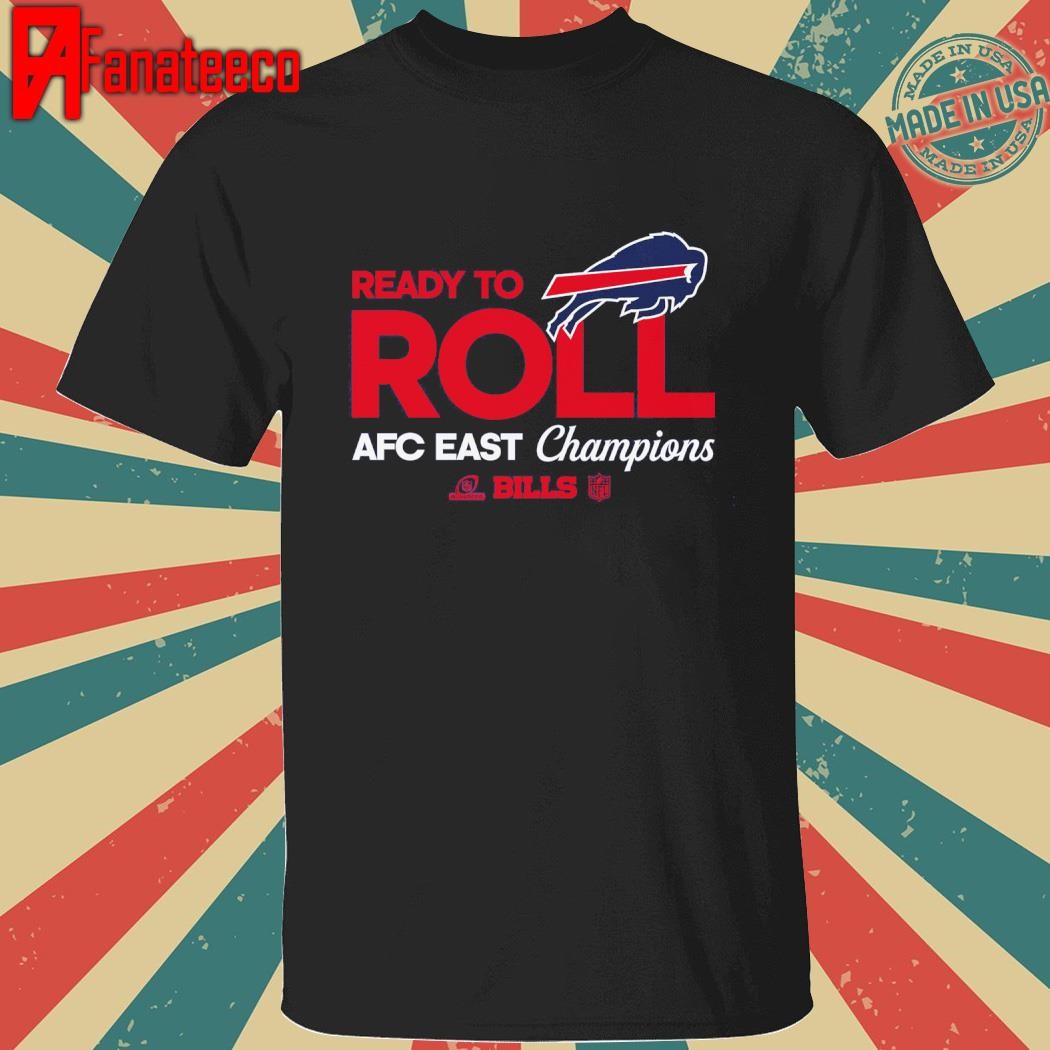 Buffalo Bills 2024 AFC East Division Champions Locker Room Trophy Collection NFL shirt