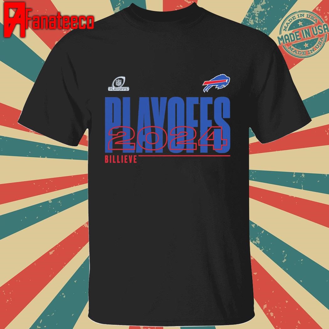 Buffalo Bills 2024 NFL Playoffs T-Shirt