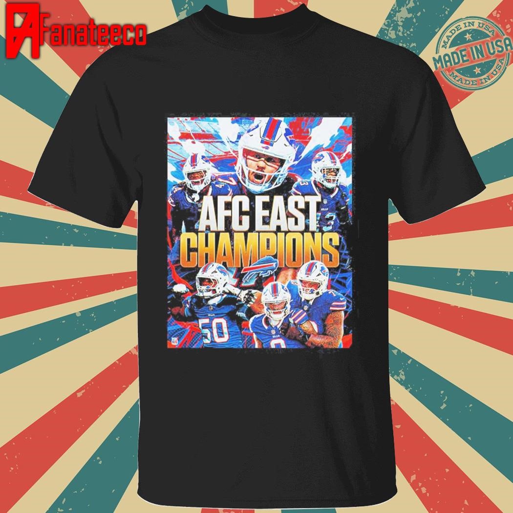 Buffalo Bills AFC East Champions NFL Playoffs 2024 shirt