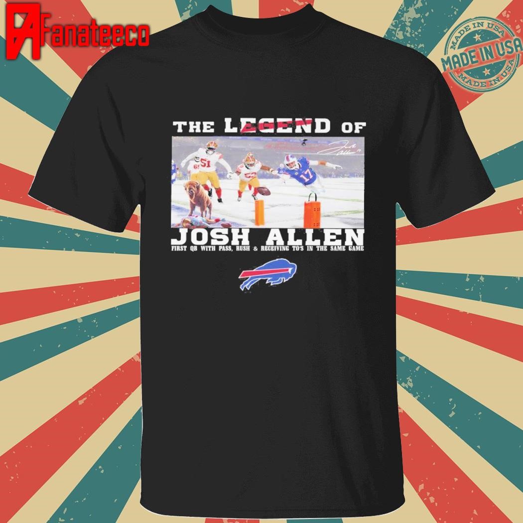 Buffalo Bills Josh Allen The Legends Of Bills Mafia 2024 T-Shirt