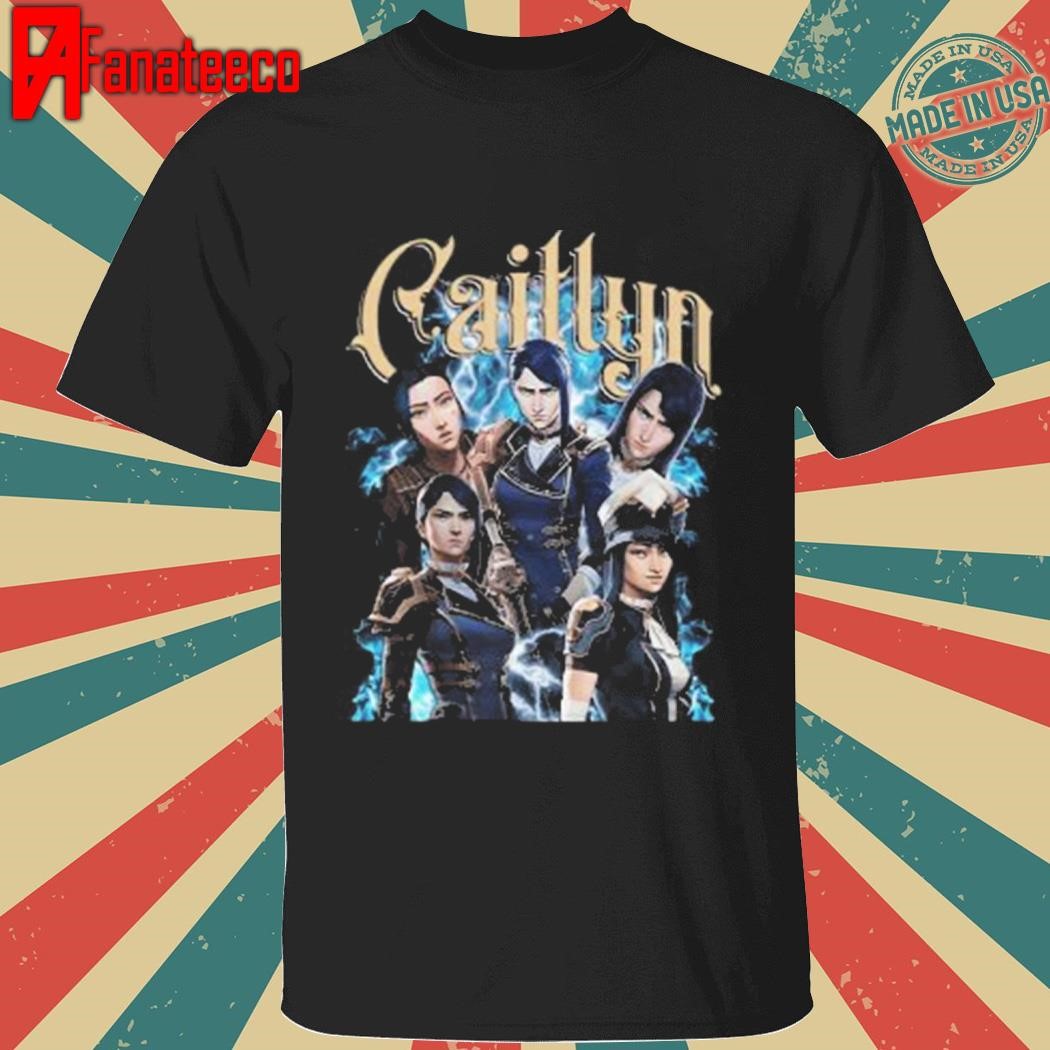 Caitlyn Arcane Vintage League Of Legends Shirt