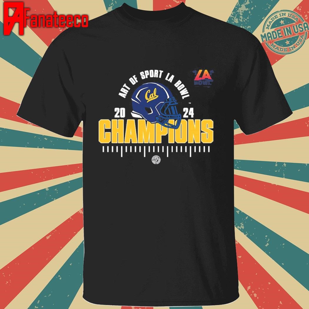 California Golden Bears Is The 2024 Art Of Sport LA Bowl Champions Hosted By Gronk NCAA Football Divison I shirt