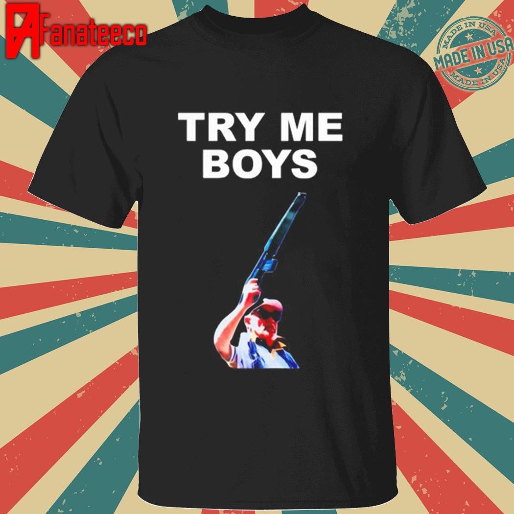 Carl Niehaus Try Me Boys Shirt