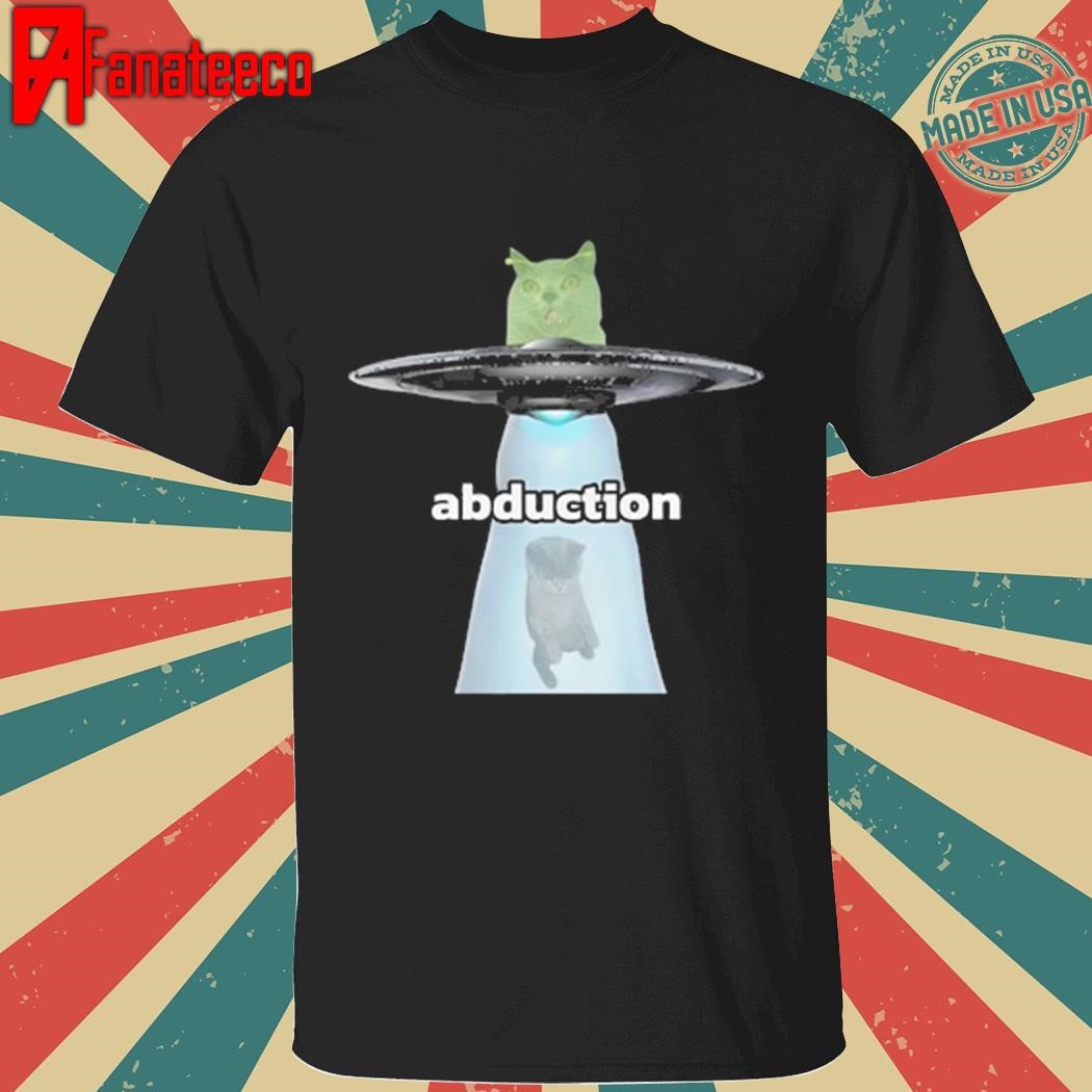 Cat Alien Abduction Cringey Shirt