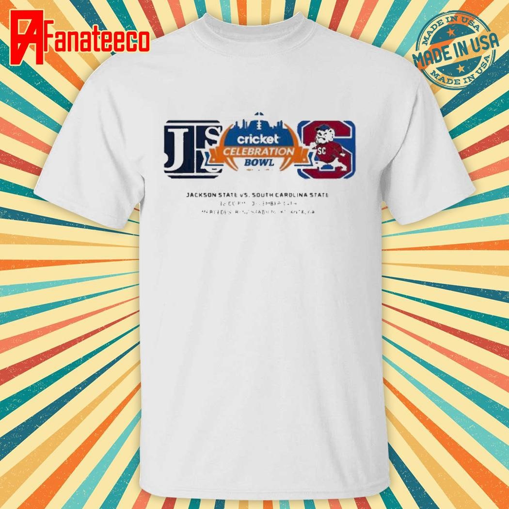 Celebration Bowl Jackson State Tigers Vs South Carolina Gamecocks Matchup Mercedes Benz Stadium In Atlanta Ga On December 14th 2024 NCAA Unisex T-Shirt