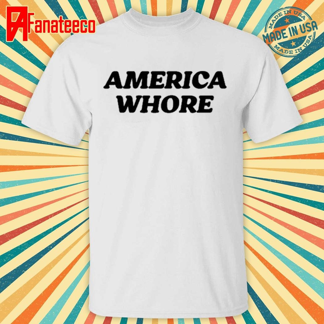 Chappell Roan Wearing American Whore Shirt