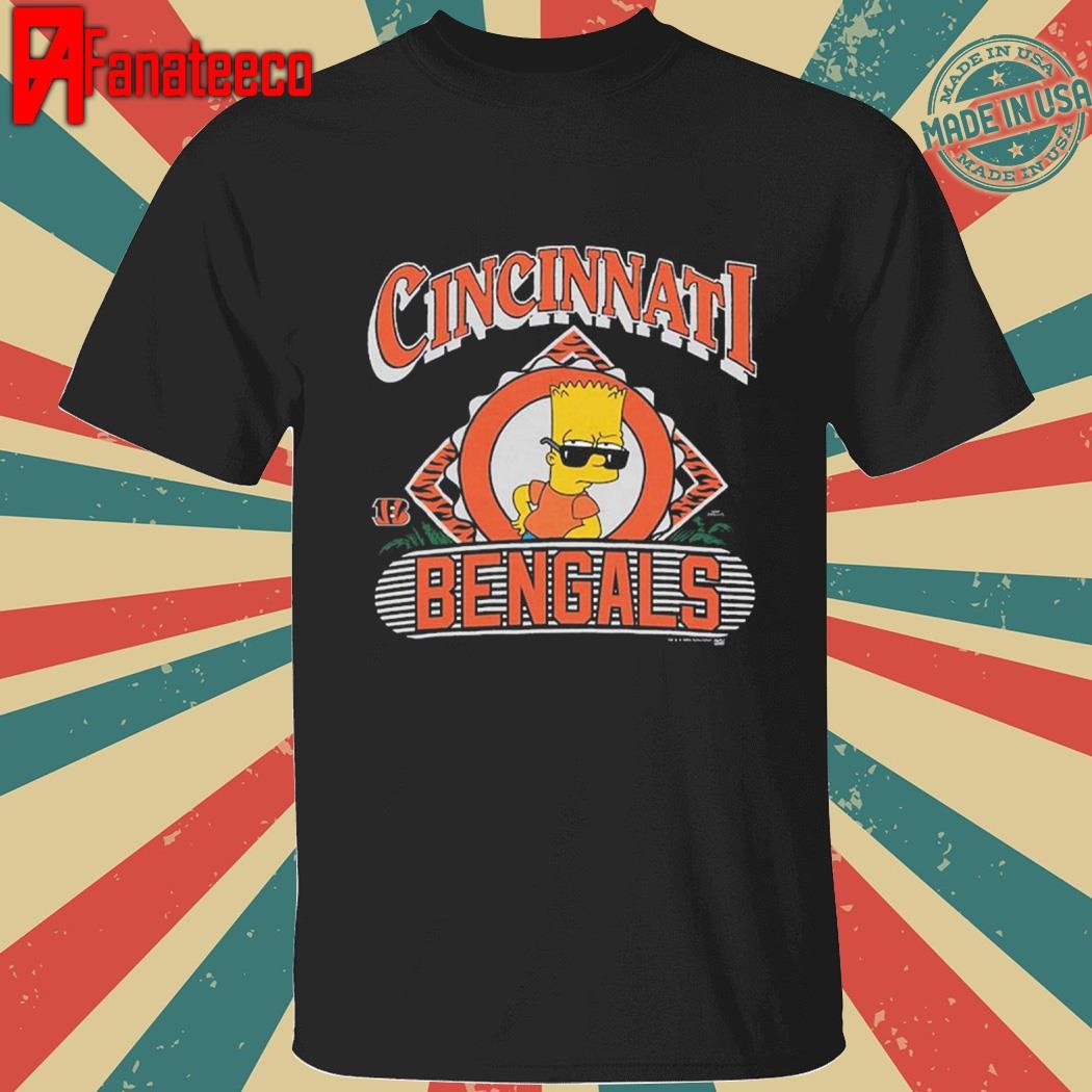 Cincinnati Bengals x The Simpsons Bart Simpson shirt