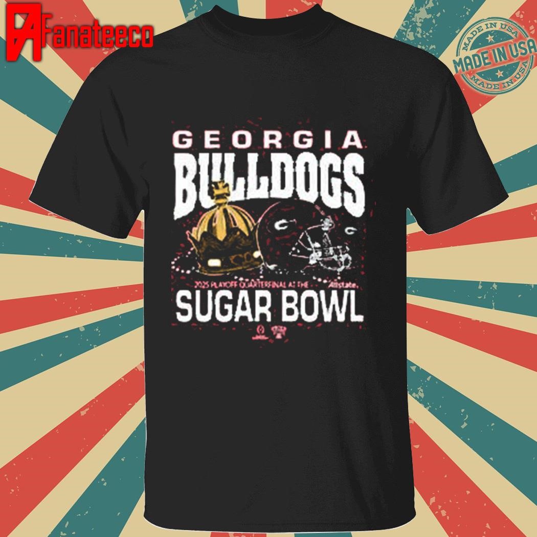 College Football Playoff 2025 Georgia Bulldogs Allstate Sugar Bowl Bound NCAA Division shirt