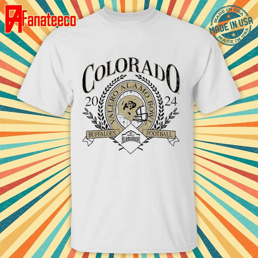 Colorado Buffaloes Blue 84 Unisex 2024 Alamo Bowl T-Shirt