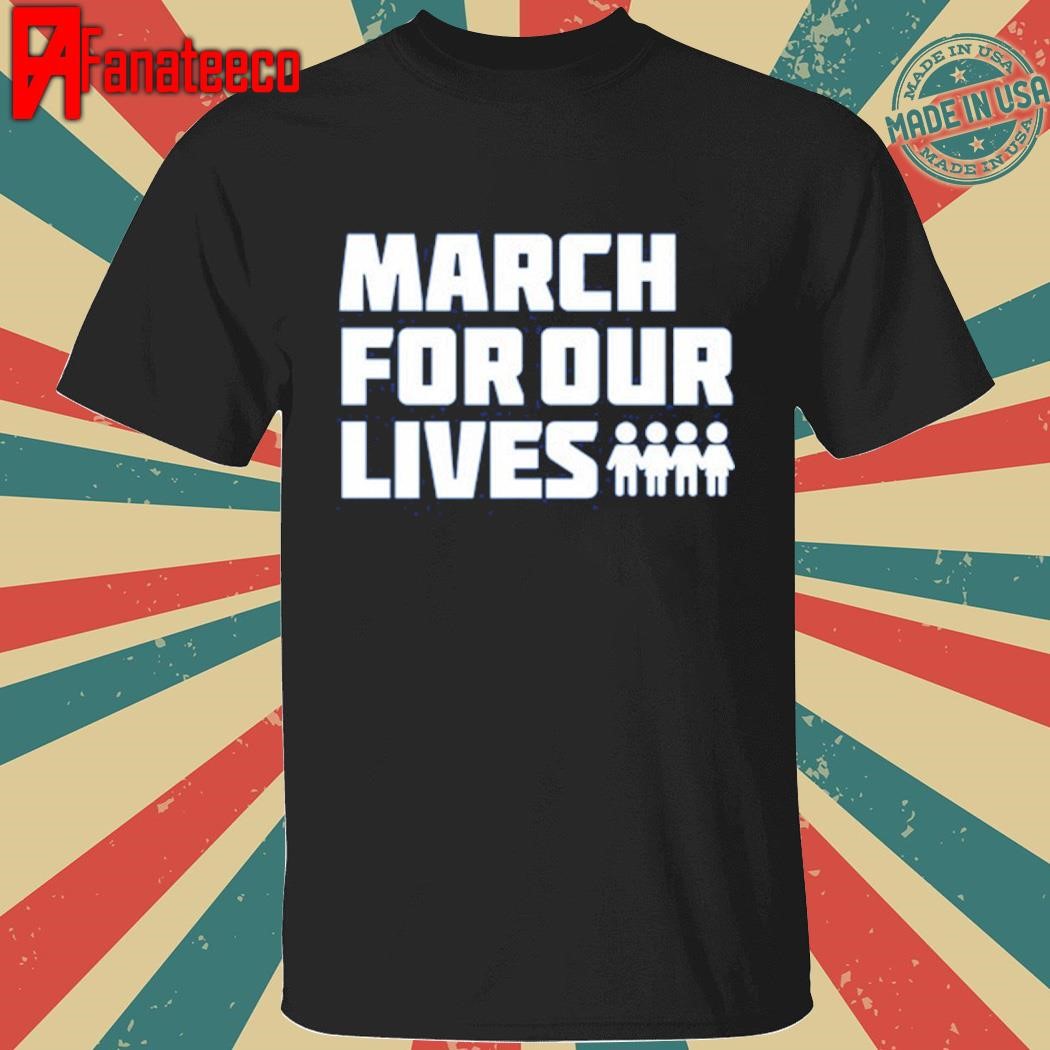 David Hogg Wearing March For Our Lives Shirt