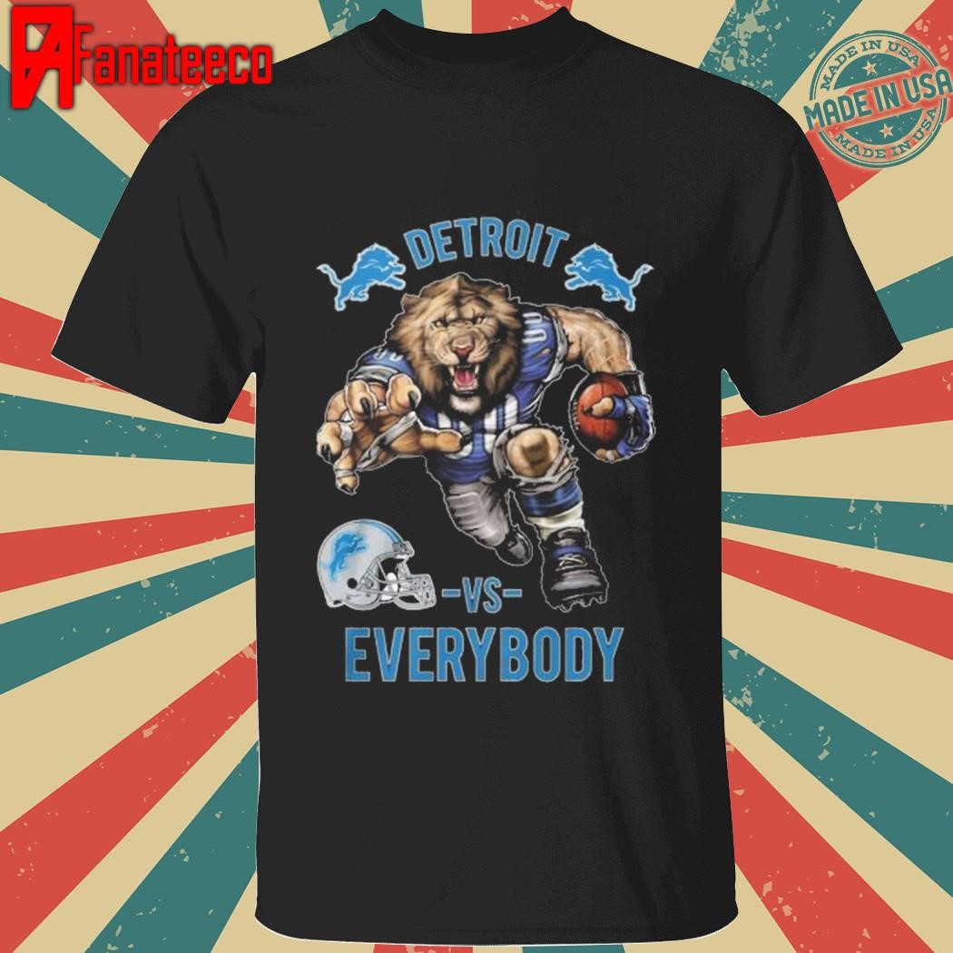 Detroit Lions Vs Everybody Unisex T-Shirt