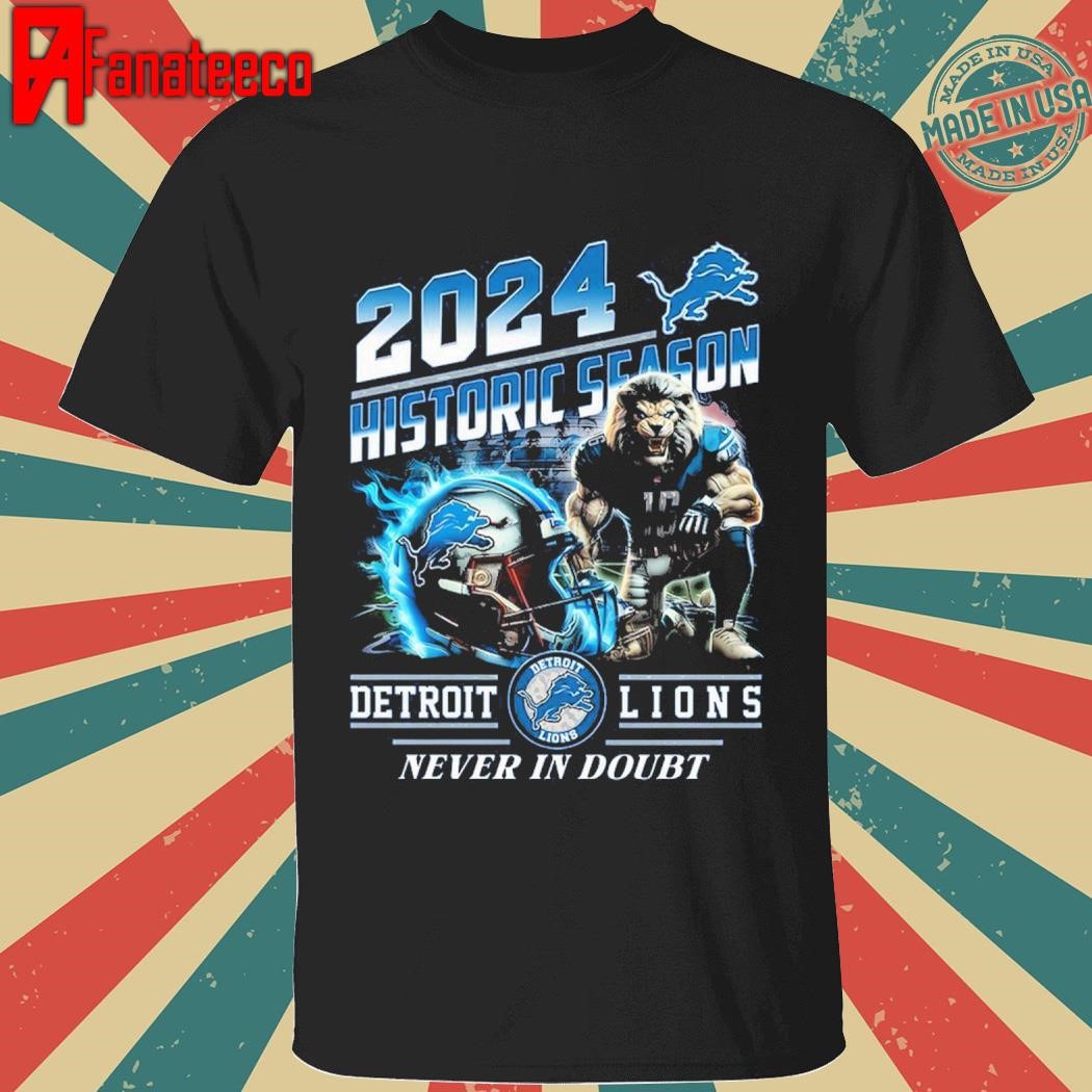 Detroit Lions best start to a season in Franchise history 2024 11 1 shirt