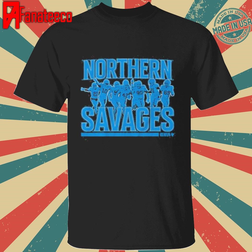 Detroit football northern savages shirt