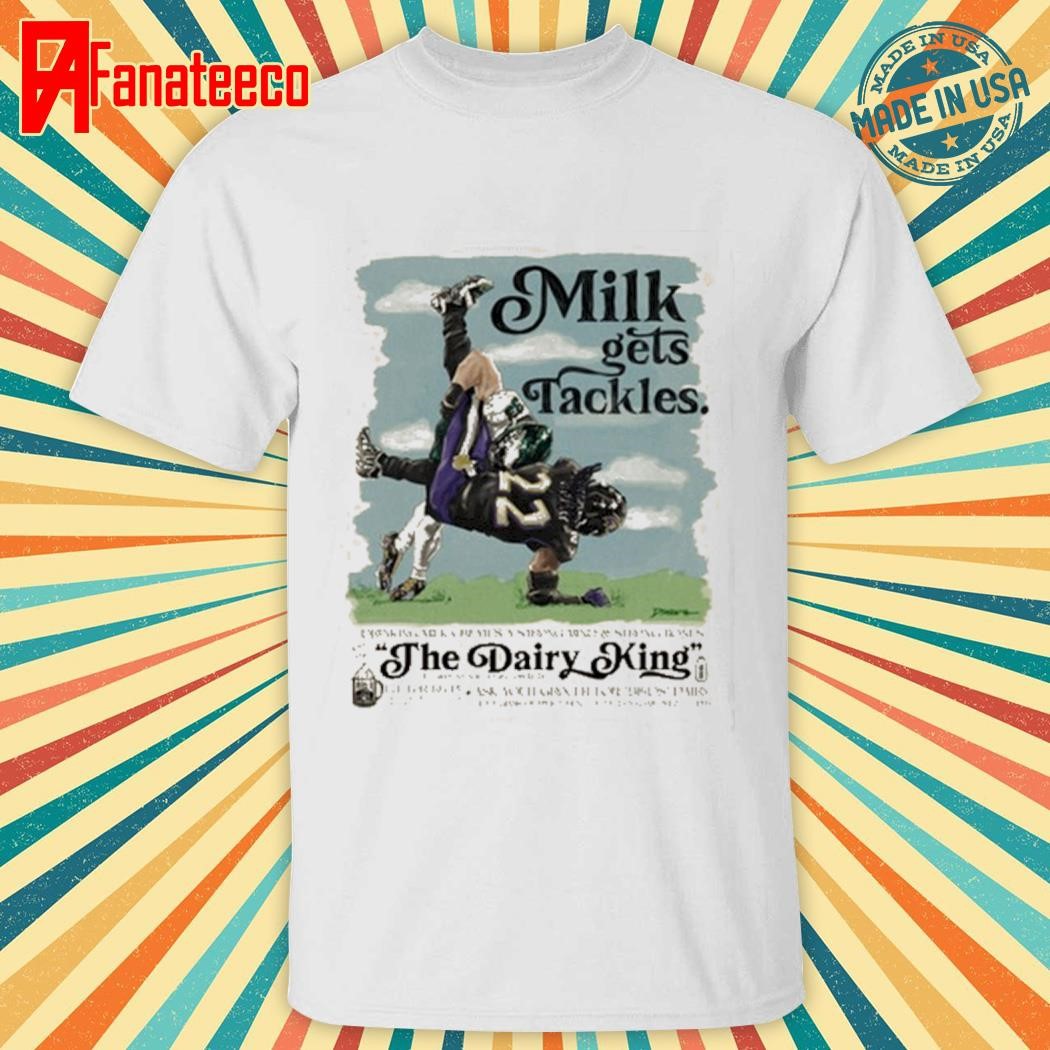 Dhwanisaraiya Milk Gets Tackles T Shirt