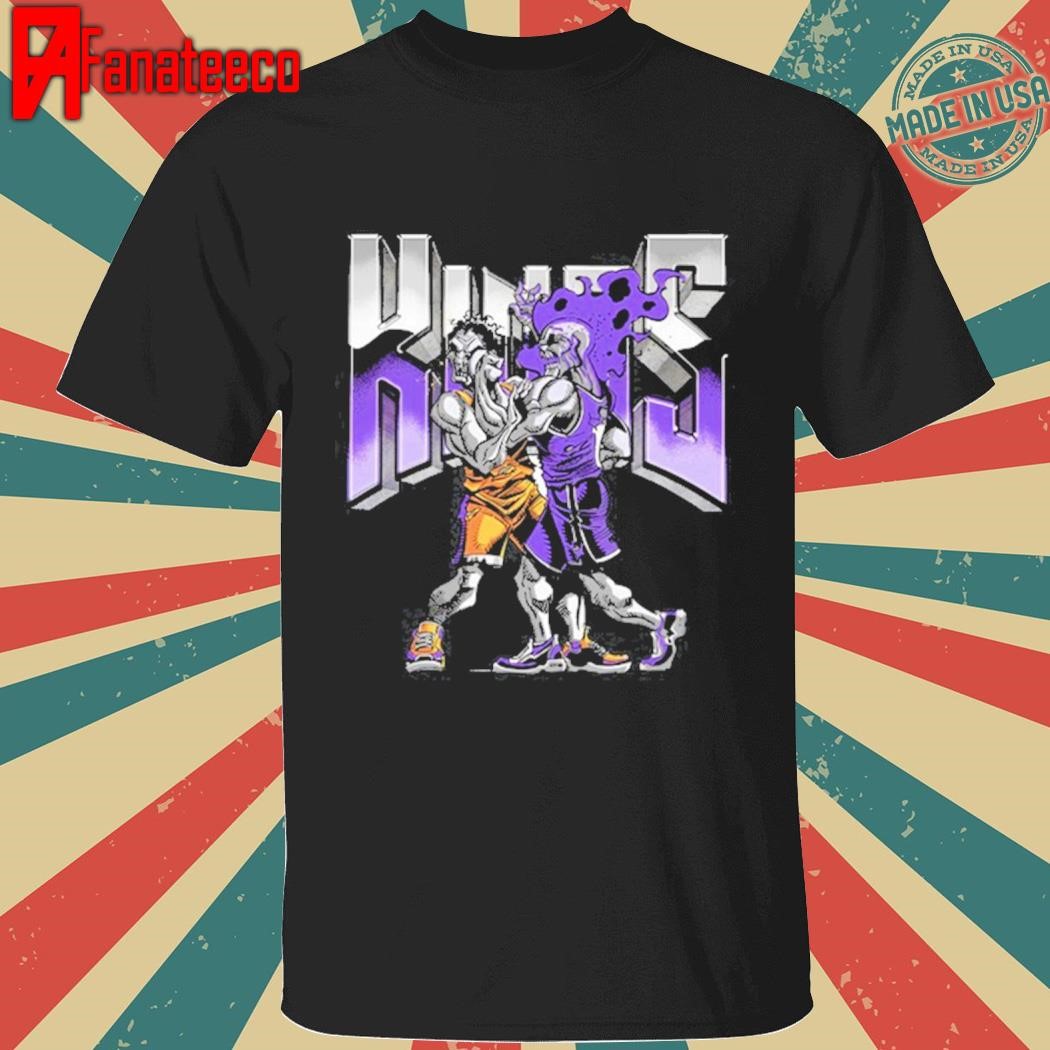 Douglas Christie Wearing Doug Christie Sacramento Kings Revenge Of The Dead Tee Shirt