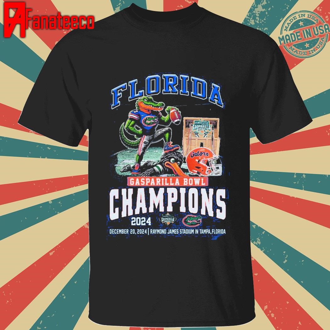 Florida Gators Gasparilla Bowl Champions 2024 Go Gators T-Shirt