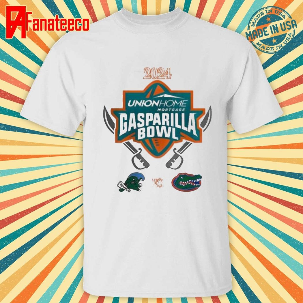 Florida Gators Vs Tulane Green Wave 024 Gasparilla Bowl Matchup 2024 shirt