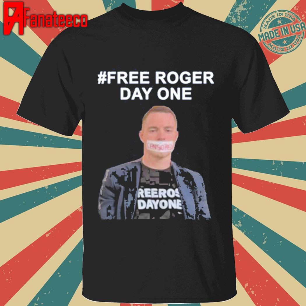 Free roger day one shirt