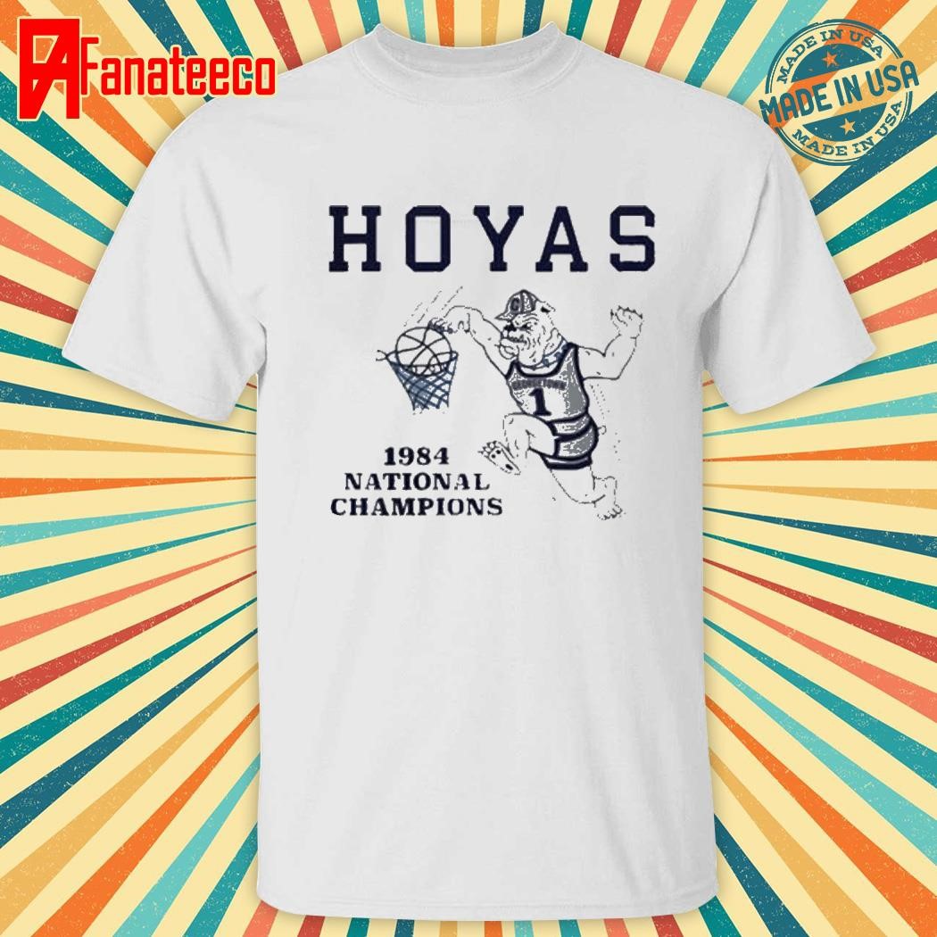 Georgetown Hoyas 1984 NCAA Champions Vintage shirt