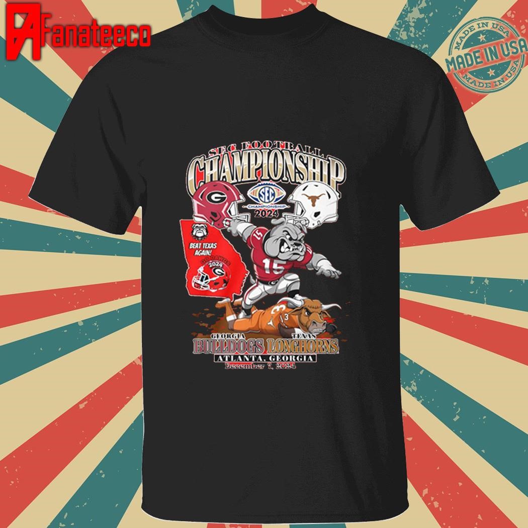 Georgia Bulldogs Sec Football Championship 2024 T-Shirt