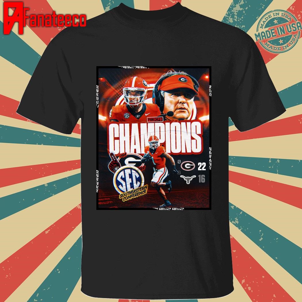 Georgia bulldogs the dawgs are sec champs shirt