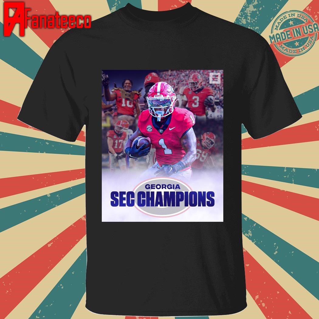 Georgia takes down Texas in ot to win the sec championship shirt