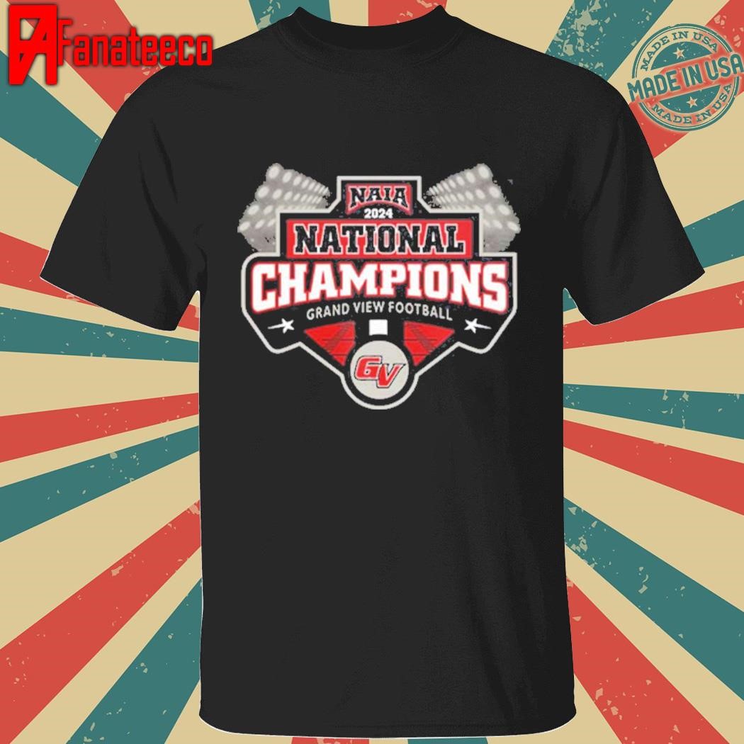 Grand View Viking Football Naia 2024 National Champions shirt