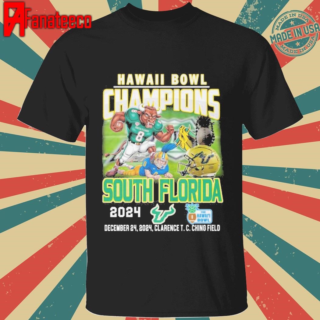 Hawaii Bowl Champions South Florida Bulls 2024 shirt