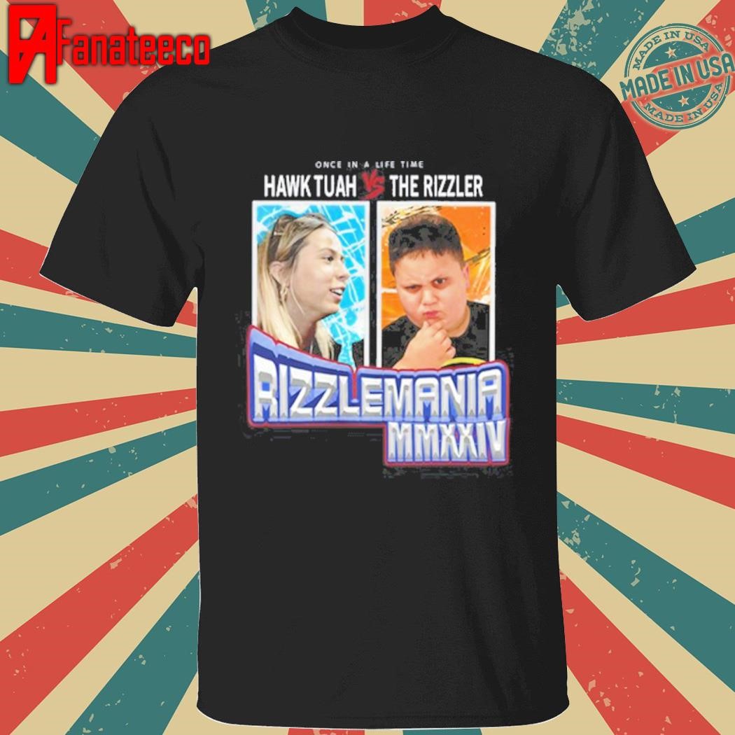 Hawk Tuah Vs The Rizzler Once In A Lifetime shirt