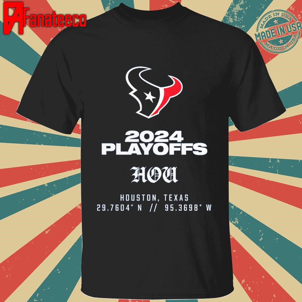 Houston Texans 2024 NFL Playoffs H-Town Made T-Shirt