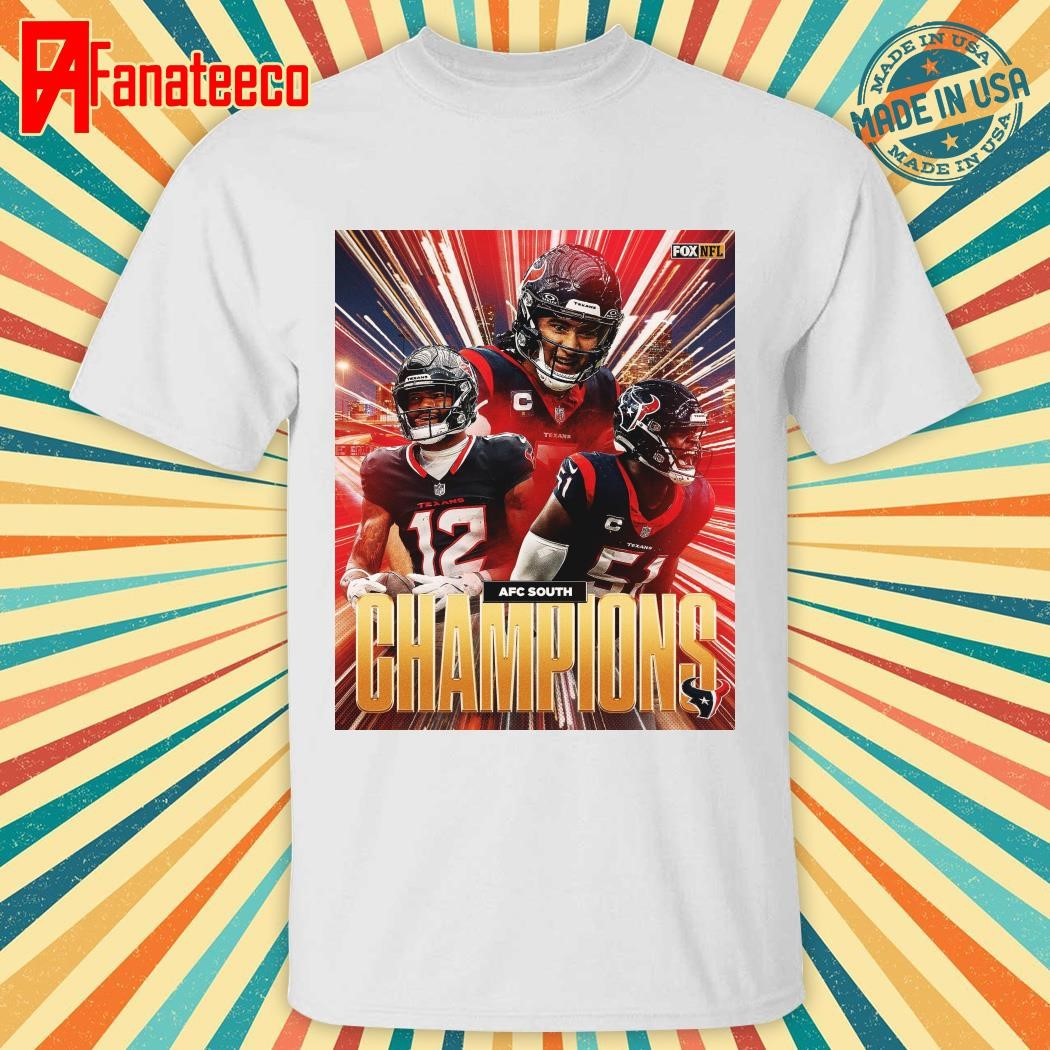 Houston Texans once again won the AFC South shirt