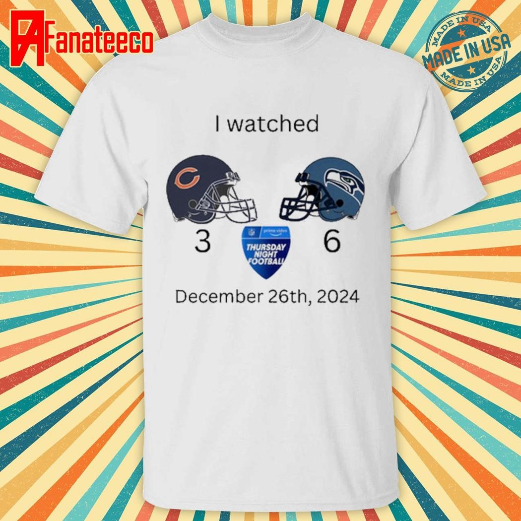 I Watched Thursday Night Football December 26Th 2024 shirt