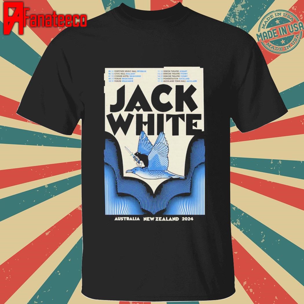 Jack White AUS & NZ Winter Show December 2024 shirt