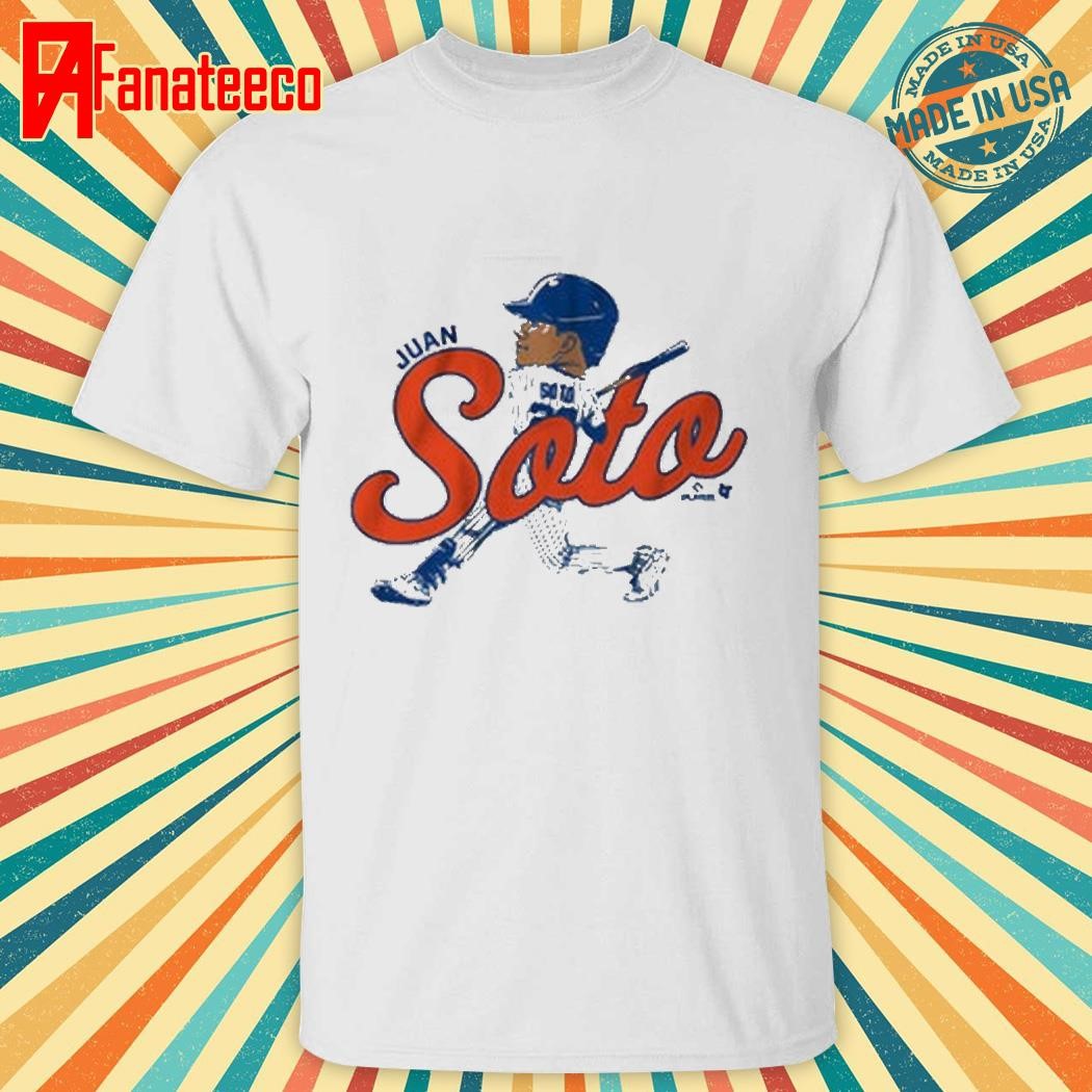 Juan soto queens caricature shirt