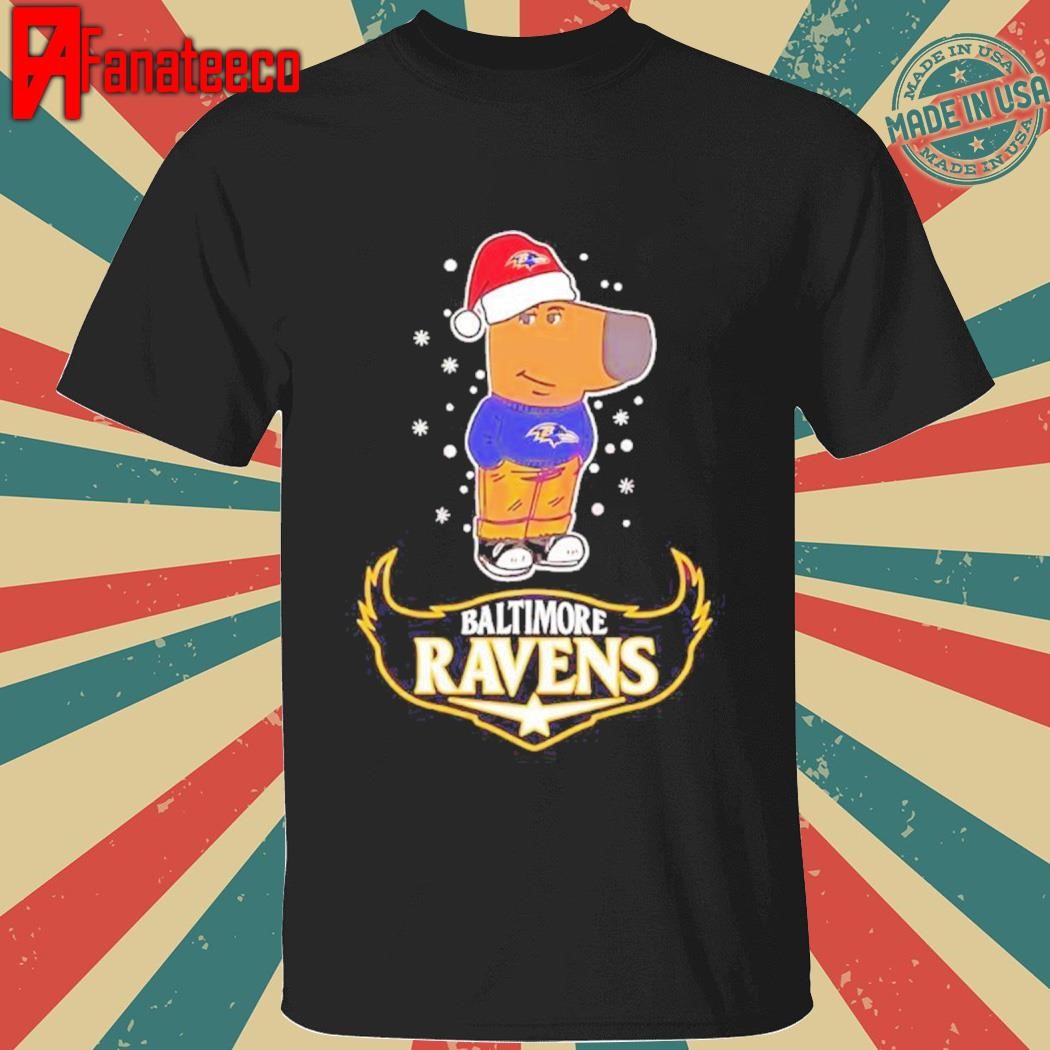 Just a Chill Guy Baltimore Ravens Football Christmas 2024 shirt