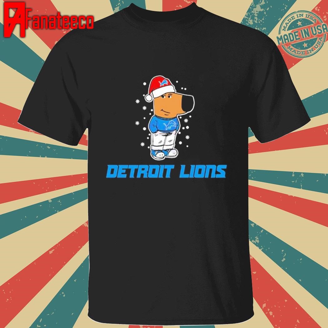 Just a Chill Guy Detroit Lions Football Christmas 2024 shirt