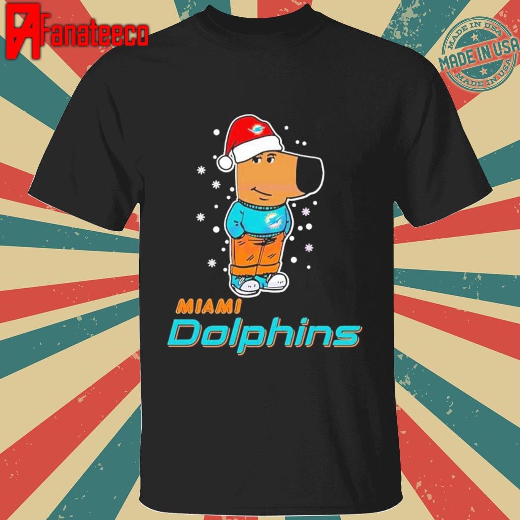 Just a Chill Guy Miami Dolphins Football Christmas 2024 shirt