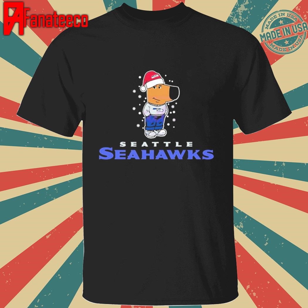 Just a Chill Guy Seattle Seahawks Football Christmas 2024 shirt