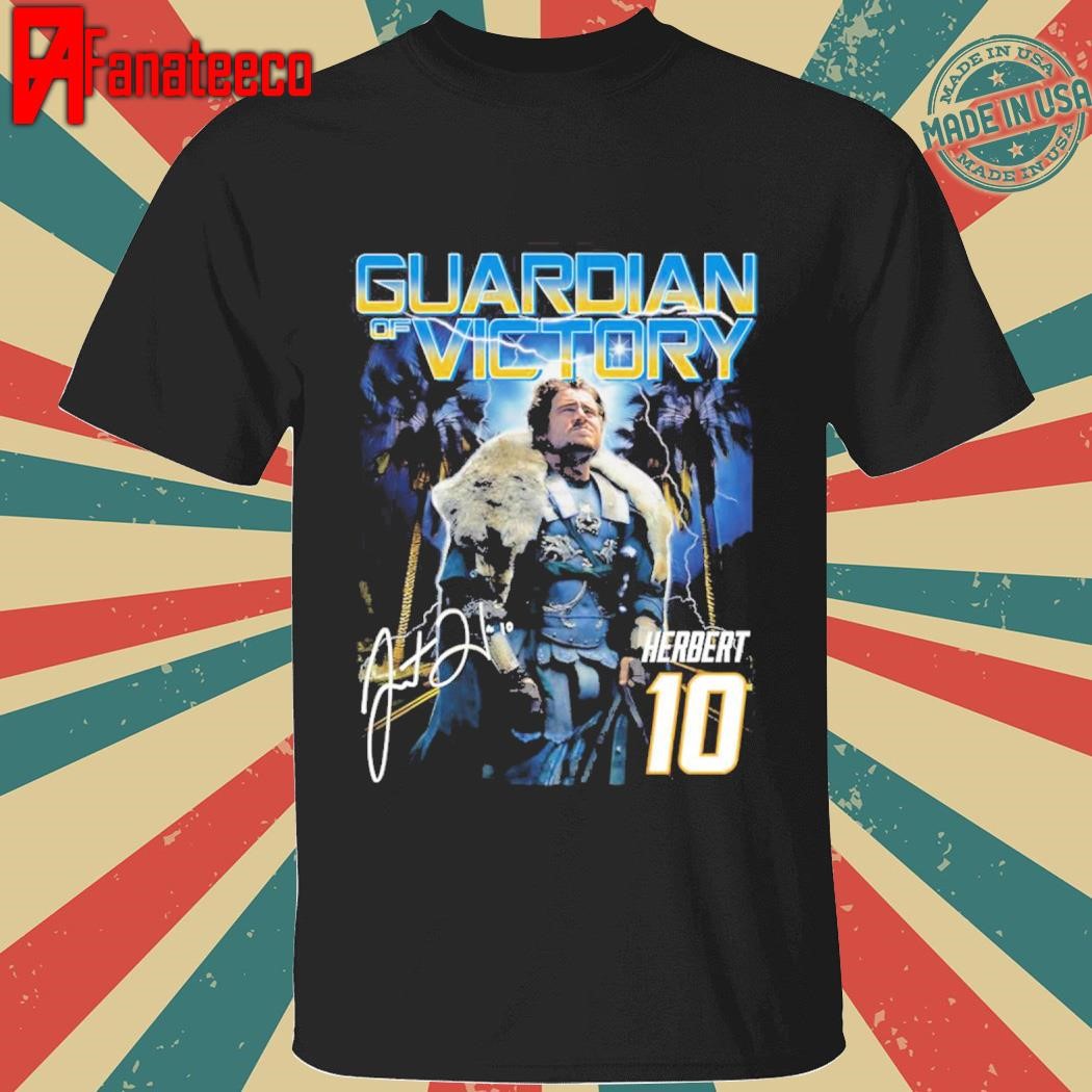 Justin Herbert 10 Guardian of Victory Chargers shirt