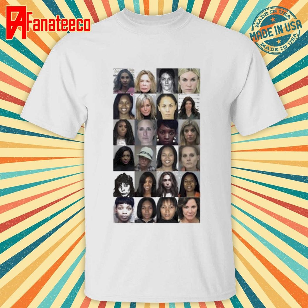 Karen Huger Mugshot Real Housewives Wall Of Fame Shirt